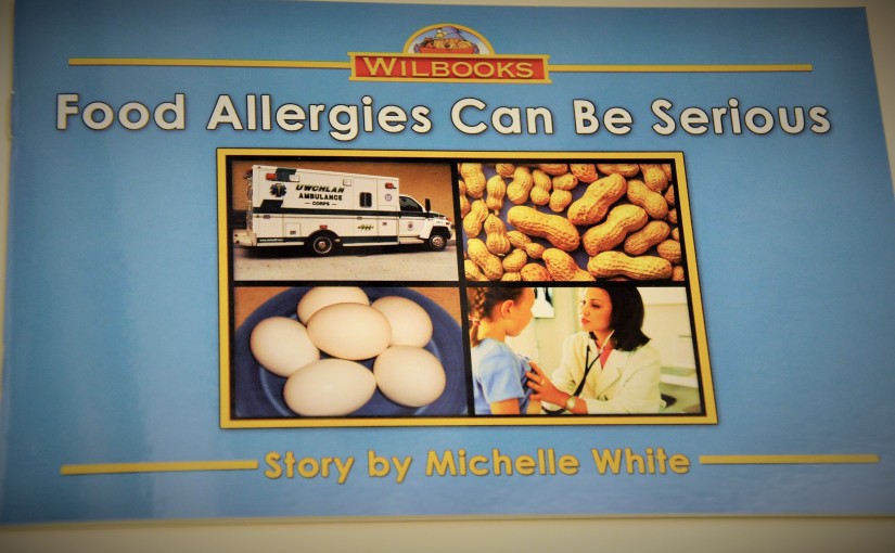 Author’s First Book For Kids About Food Allergies – In Her Own Words